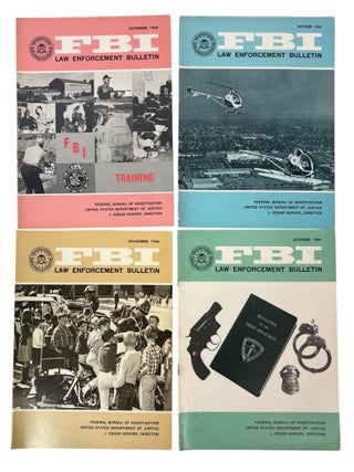 FBI Law Enforcement Bulletin on Policing the New Left and Outmoded Police Practice: Complete 12 Issue Run, 1966