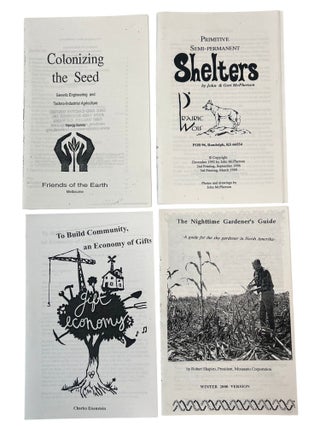 Colonization as Engineered Agriculture, Anarchist Ecology, Primitive Shelters, Printed Protest in Late 1990s and Early 2000s Zine Culture