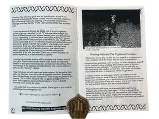 Colonization as Engineered Agriculture, Anarchist Ecology, Primitive Shelters, Printed Protest in Late 1990s and Early 2000s Zine Culture