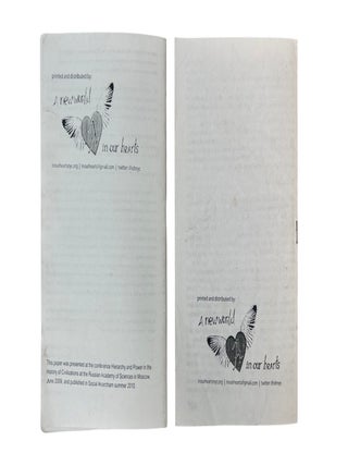 From Anarchist Theory to Radical Community Activism: Prison Abolition, Anti Militarism, Feminism, Mutual Aid in Zines, circa 2002 to 2012