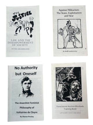 From Anarchist Theory to Radical Community Activism: Prison Abolition, Anti Militarism, Feminism, Mutual Aid in Zines, circa 2002 to 2012