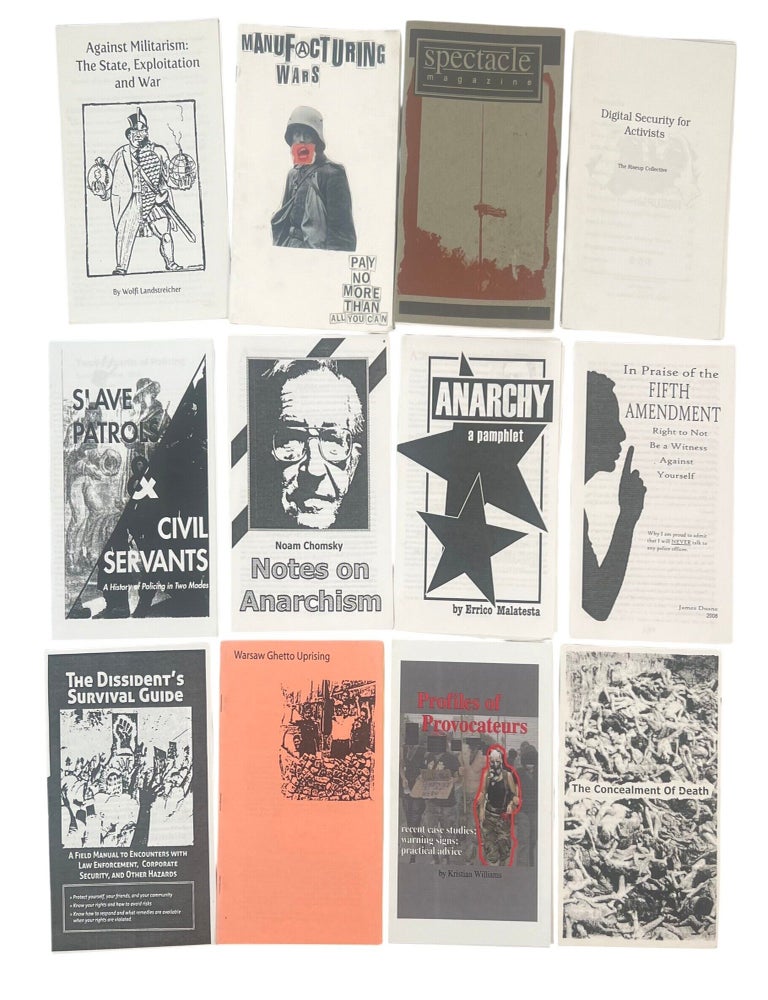 Surveillance, Policing, and Resistance: Anarchist Pamphlet Culture from Spectacle to Occupy, 1998...