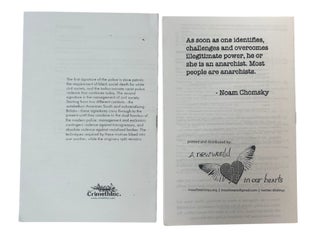 Surveillance, Policing, and Resistance: Anarchist Pamphlet Culture from Spectacle to Occupy, 1998 to 2017