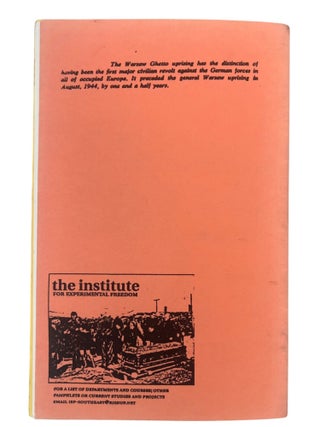 Surveillance, Policing, and Resistance: Anarchist Pamphlet Culture from Spectacle to Occupy, 1998 to 2017
