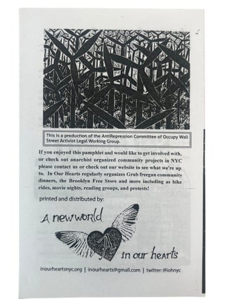 Surveillance, Policing, and Resistance: Anarchist Pamphlet Culture from Spectacle to Occupy, 1998 to 2017