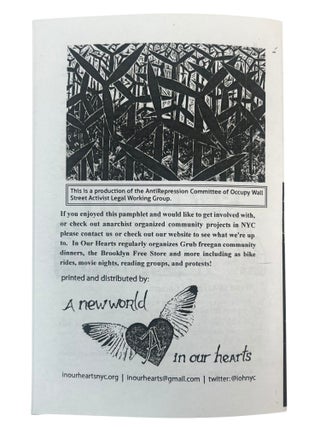 Surveillance, Policing, and Resistance: Anarchist Pamphlet Culture from Spectacle to Occupy, 1998 to 2017