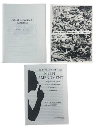 Surveillance, Policing, and Resistance: Anarchist Pamphlet Culture from Spectacle to Occupy, 1998 to 2017