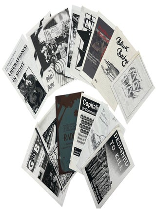 From Political Theory to Organizing Tactics: Sixteen Zines and Pamphlets of the Anarchist. Anarchist, Radical Political Zines.