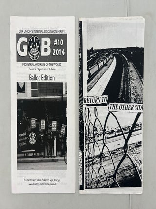 From Political Theory to Organizing Tactics: Sixteen Zines and Pamphlets of the Anarchist Underground Press Documenting the IWW, Occupy Wall Street, Labor, Prison Abolition, Political Surveillance, and Border Resistance, c. 1990s&ndash;2019