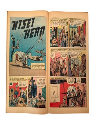 "Nisei Hero", Comic Celebrating Japanese American War Hero Ben Kuroki in True Comics, 1946