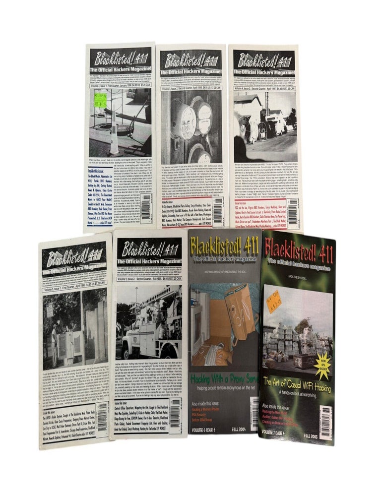 Underground Hacker Publications Documenting the Shift to the Commercial Internet, 7 Issues of...