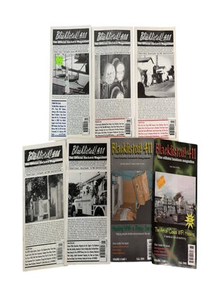 Underground Hacker Publications Documenting the Shift to the Commercial Internet, 7 Issues of. Underground Hacker, Blacklisted! 411.