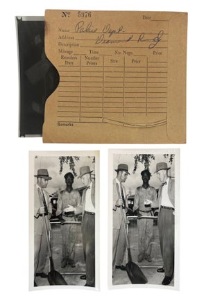 African American Police Officers in Jim Crow Florida: Clearwater Police Department ; 18 George Fulmer Photographs and Large Format Negatives, Early 1950s