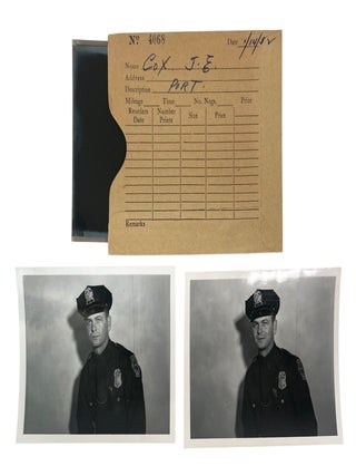 African American Police Officers in Jim Crow Florida: Clearwater Police Department ; 18 George Fulmer Photographs and Large Format Negatives, Early 1950s