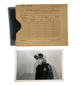 African American Police Officers in Jim Crow Florida: Clearwater Police Department ; 18 George Fulmer Photographs and Large Format Negatives, Early 1950s