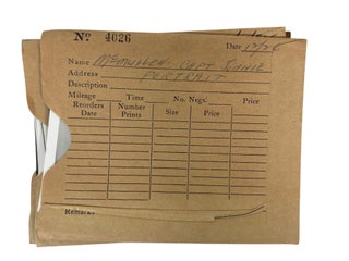 African American Police Officers in Jim Crow Florida: Clearwater Police Department ; 18 George Fulmer Photographs and Large Format Negatives, Early 1950s