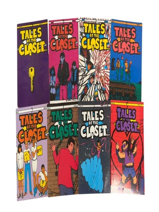 Intersectional LGBTQ Comic "Tales of the Closet", Near Complete Run, Issues 1-8. Tales of the Closet.