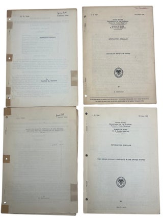 Mine Safety, Occupational Health & Mineral Production Archive: 56 U.S. Bureau of Mines Studies of Western & Mexican Mining, 1930&ndash;1945
