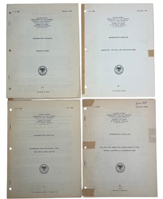 Mine Safety, Occupational Health & Mineral Production Archive: 56 U.S. Bureau of Mines Studies of Western & Mexican Mining, 1930–1945