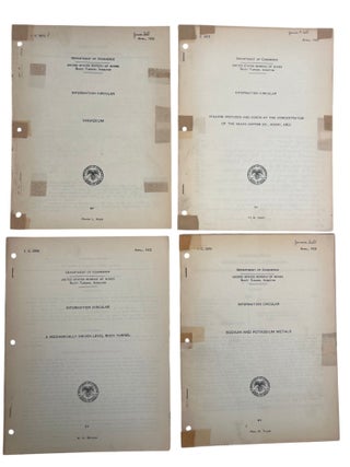 Mine Safety, Occupational Health & Mineral Production Archive: 56 U.S. Bureau of Mines Studies of Western & Mexican Mining, 1930&ndash;1945