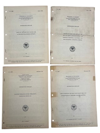 Mine Safety, Occupational Health & Mineral Production Archive: 56 U.S. Bureau of Mines Studies of Western & Mexican Mining, 1930&ndash;1945