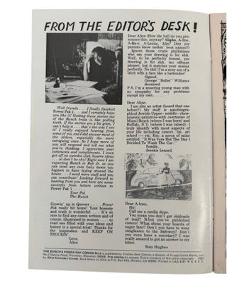 Feminist Underground Comic Scene Archive following Miller v. California, 1973 to 1981