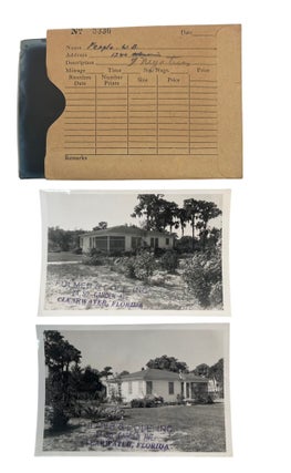 Building the Florida Sunbelt: Land Development and Suburban Expansion in Pinellas County, archive of over 130 photographic items, circa 1951–1952