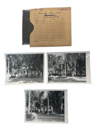 Building the Florida Sunbelt: Land Development and Suburban Expansion in Pinellas County, archive of over 130 photographic items, circa 1951&ndash;1952
