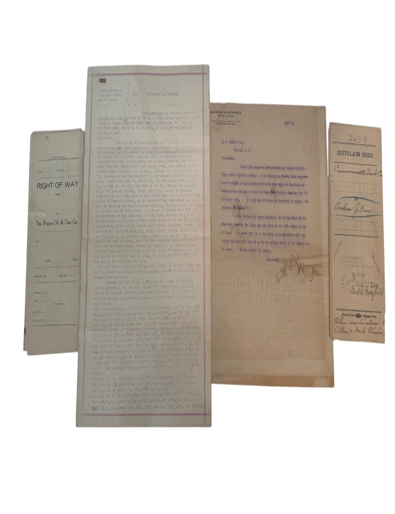 Chickasaw & Cherokee Lands and Private Capital Archive: Allotment, Dawes Roll Investigation,...