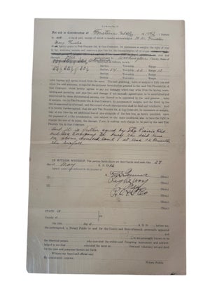 Chickasaw & Cherokee Lands and Private Capital Archive: Allotment, Dawes Roll Investigation, Corporate Land Development, Private Credit & Oil Pipeline Rights, 1895–1913