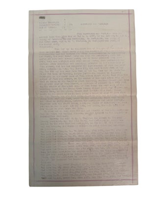 Chickasaw & Cherokee Lands and Private Capital Archive: Allotment, Dawes Roll Investigation, Corporate Land Development, Private Credit & Oil Pipeline Rights, 1895&ndash;1913
