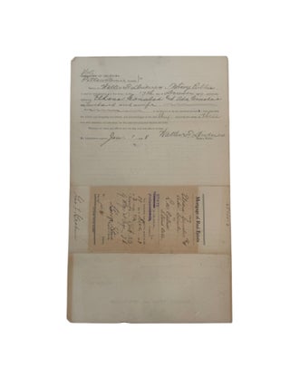 Choctaw & Chickasaw Land Allotment and Private Credit Archive: Archive of Seven Patents, Mortgages, and Land Documents, Oklahoma 1903&ndash;1909