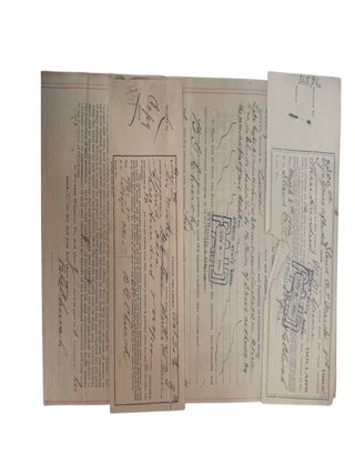 Choctaw & Chickasaw Land Allotment and Private Credit Archive: Archive of Seven Patents, Mortgages, and Land Documents, Oklahoma 1903&ndash;1909