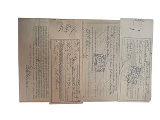 Choctaw & Chickasaw Land Allotment and Private Credit Archive: Archive of Seven Patents, Mortgages, and Land Documents, Oklahoma 1903–1909