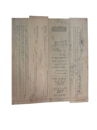Choctaw & Chickasaw Land Allotment and Private Credit Archive: Archive of Seven Patents, Mortgages, and Land Documents, Oklahoma 1903&ndash;1909