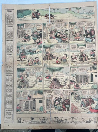 "La Prensa" Periodicals Archive, Early Mexican American Mass Culture from San Antonio, Including the original "Maldades de Dos Pilluelos" Comics, 1923 to 1925