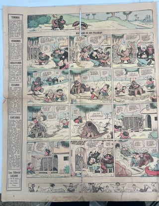 "La Prensa" Periodicals Archive, Early Mexican American Mass Culture from San Antonio, Including the original "Maldades de Dos Pilluelos" Comics, 1923 to 1925