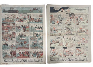 "La Prensa" Periodicals Archive, Early Mexican American Mass Culture from San Antonio, Including the original "Maldades de Dos Pilluelos" Comics, 1923 to 1925