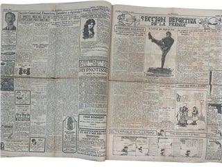 "La Prensa" Periodicals Archive, Early Mexican American Mass Culture from San Antonio, Including the original "Maldades de Dos Pilluelos" Comics, 1923 to 1925
