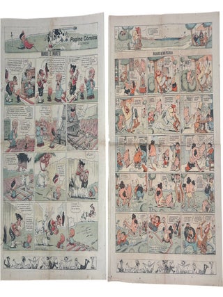 "La Prensa" Periodicals Archive, Early Mexican American Mass Culture from San Antonio, Including the original "Maldades de Dos Pilluelos" Comics, 1923 to 1925