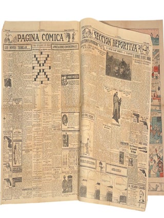 "La Prensa" Periodicals Archive, Early Mexican American Mass Culture from San Antonio, Including the original "Maldades de Dos Pilluelos" Comics, 1923 to 1925