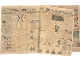 "La Prensa" Periodicals Archive, Early Mexican American Mass Culture from San Antonio, Including the original "Maldades de Dos Pilluelos" Comics, 1923 to 1925