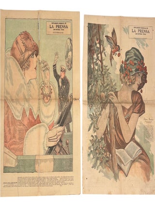 "La Prensa" Periodicals Archive, Early Mexican American Mass Culture from San Antonio, Including the original "Maldades de Dos Pilluelos" Comics, 1923 to 1925