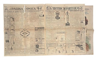 "La Prensa" Periodicals Archive, Early Mexican American Mass Culture from San Antonio, Including the original "Maldades de Dos Pilluelos" Comics, 1923 to 1925