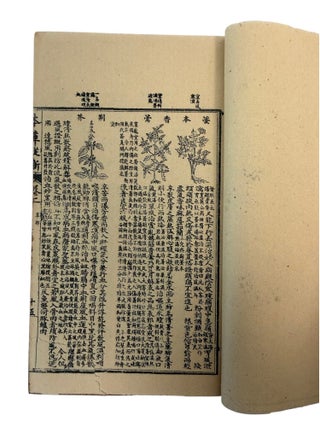 Qing Era Materia Medica: Wu Yiluo's Ten Volume Zengjiao Bencao Congxin of Medicinal Plants, Minerals, Animals, and Prepared Drugs