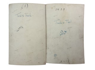 Jack and Ted: Private Cross-Dressing and Gender-Nonconforming Self-Presentation in the Interwar Era, 1929