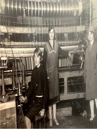 Women Operating Jacquard Looms and the Textile Origins of Programmable Computing, circa 1900 to 1930