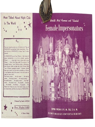 Archive of Finocchio&rsquo;s Female Impersonators Ephemera and the Satirical Ballet of Les Ballets Trockadero de Monte Carlo, 1940s to 1970s