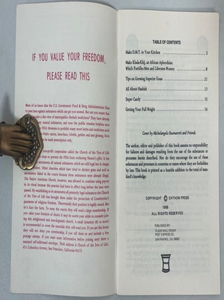 From the Summer of Love to the War on Drugs, Archive of Nixon Era Cannabis Prohibition, and Mary Jane Superweed&rsquo;s Underground Drug Manuals, 1968 to 1969