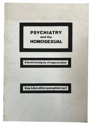 Gay Liberation Information Service, American Friends Service Committee, Marilyn Murphy, and Cleis Press: Lesbian and Gay Print Culture, 1978 to 1993